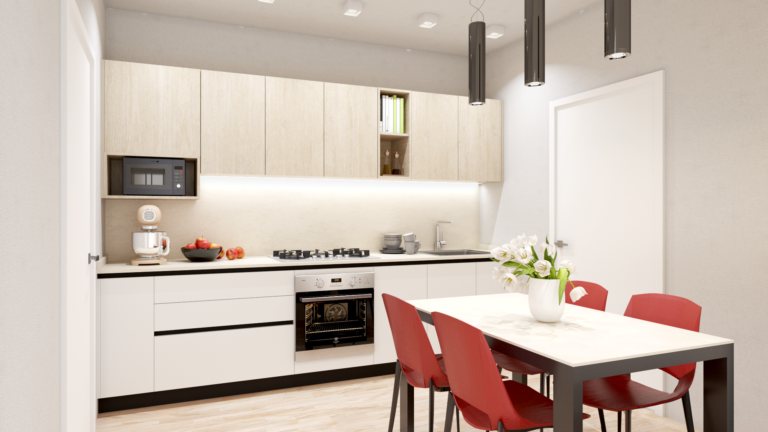 cucina in rovere